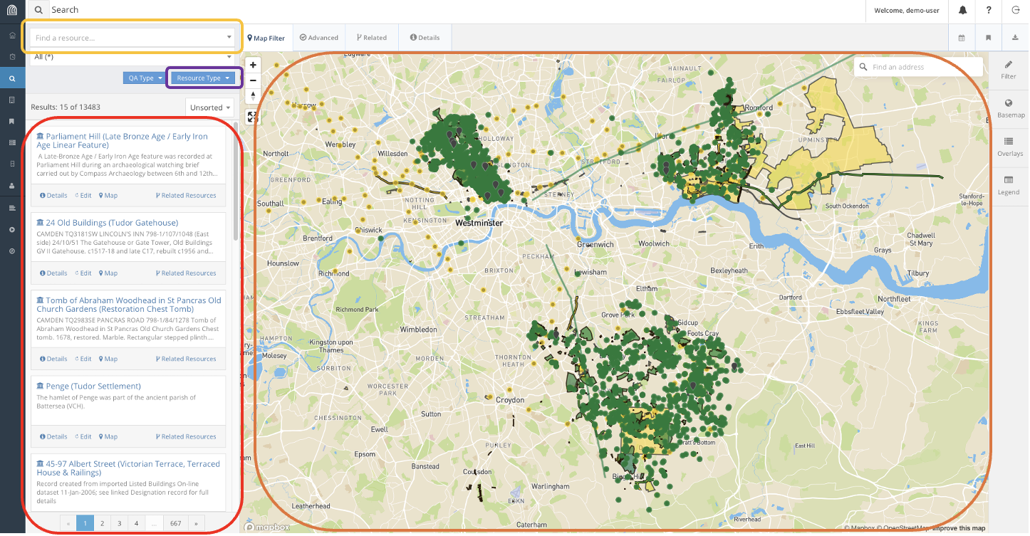 Search for a Resource